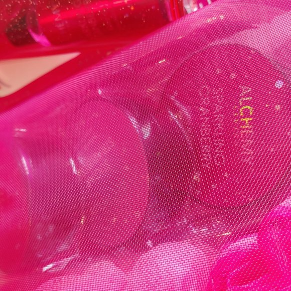 Alchemy Living | Tumbler Bath Gift Set AND Poof and Body Butter Trio Bag New - Picture 4 of 4